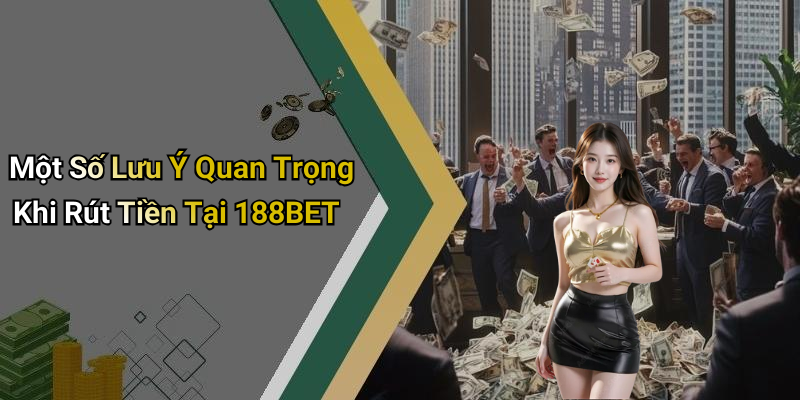 Một Số Lưu Ý Quan Trọng Khi Rút Tiền Tại 188BET