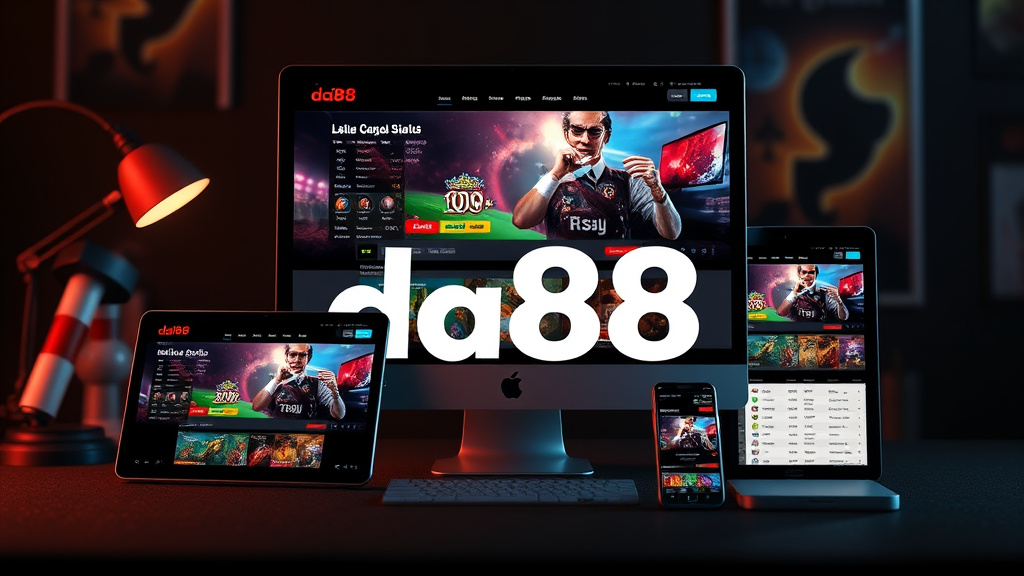 Đăng Ký Da88 - Bước Đầu Tiên Cho Trải Nghiệm Cá Cược Chuyên Nghiệp