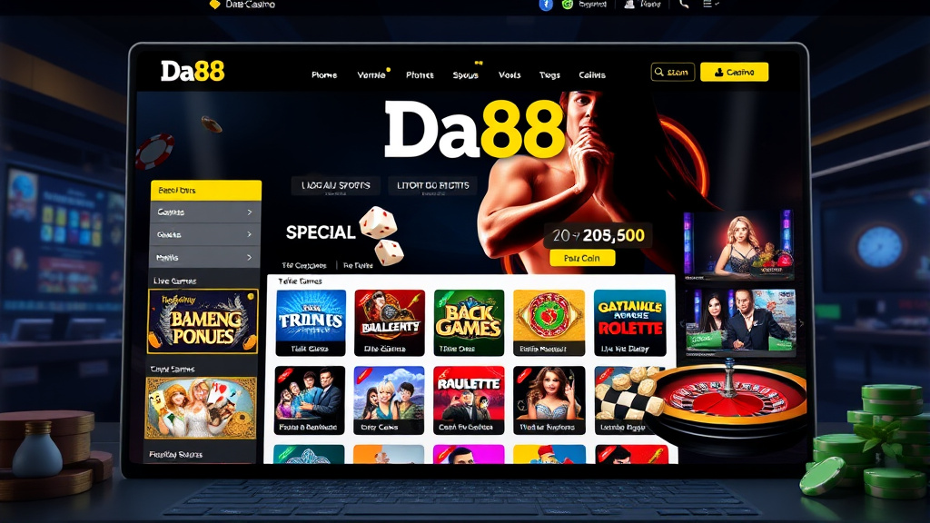 Casino Da88 - Trải Nghiệm Đánh Bại Cược Thắng Lớn