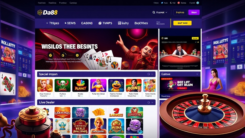 Casino Da88 - Trải Nghiệm Đánh Bại Cược Thắng Lớn