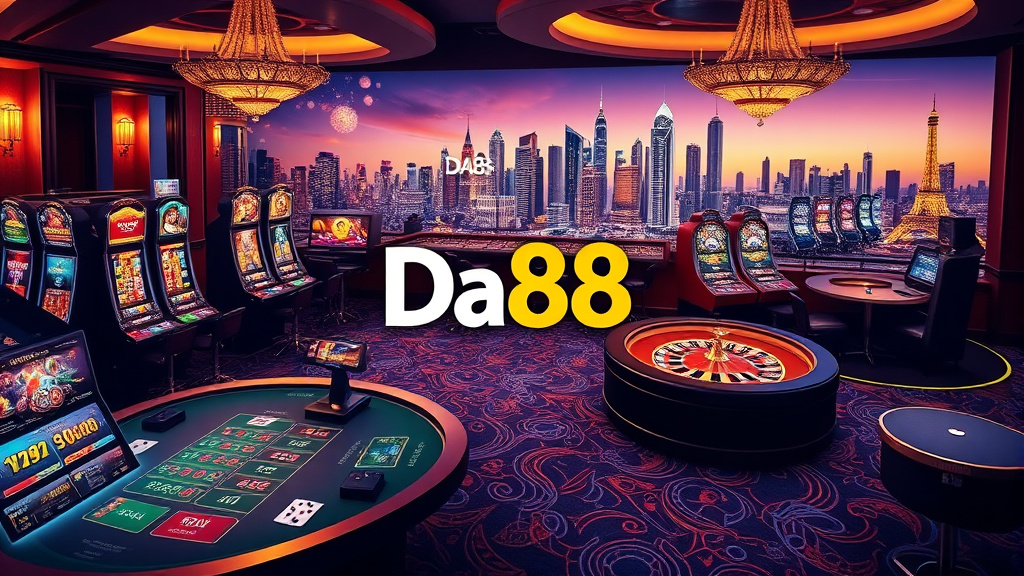 Casino Da88 - Trải Nghiệm Đánh Bại Cược Thắng Lớn
