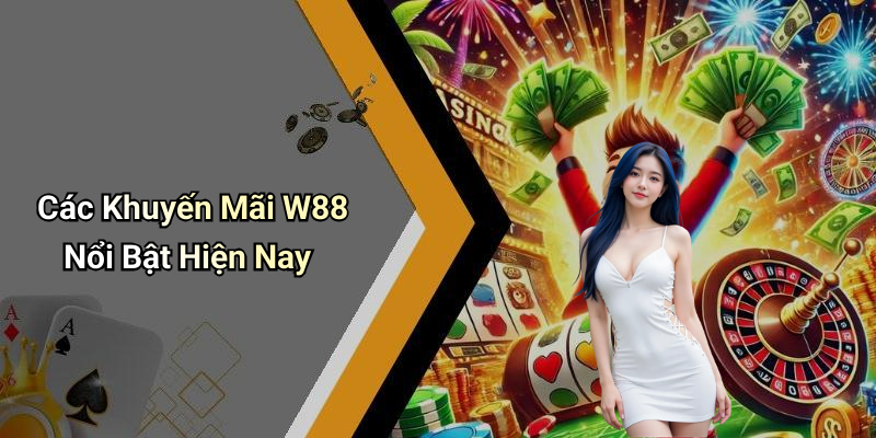 Các Khuyến Mãi W88 Nổi Bật Hiện Nay