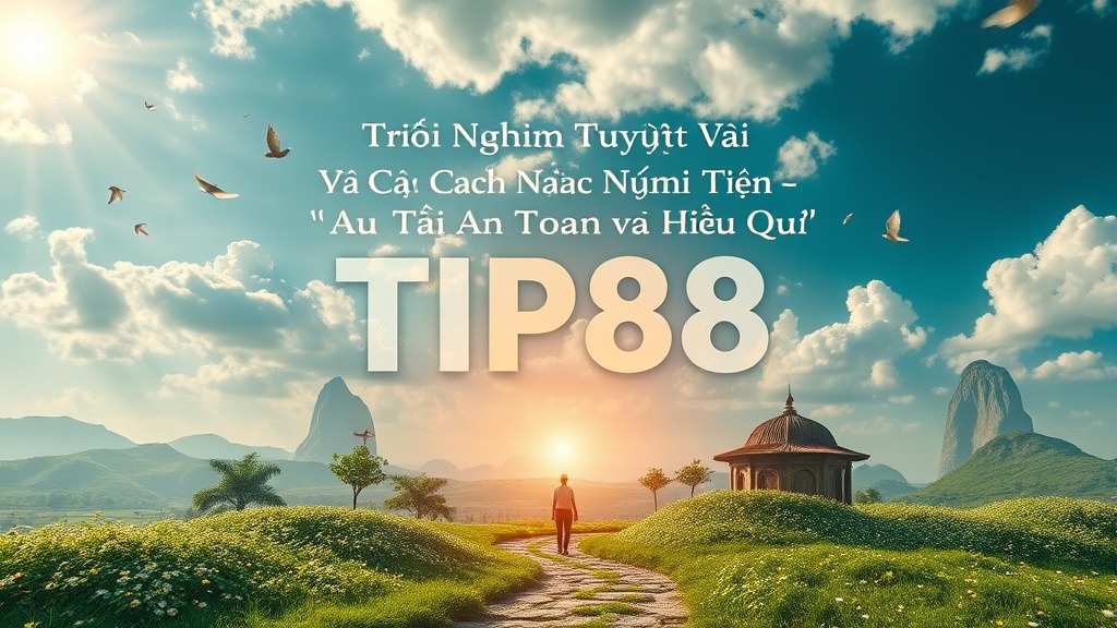 Trải Nghiệm Tuyệt Với Các Cách Nạp Tiền TIP88 - Đầu Tư An Toàn Và Hiệu Quả