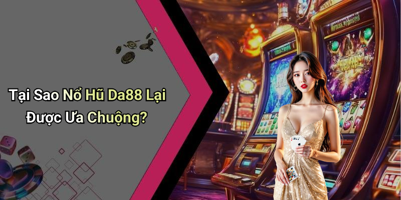 Tại Sao Nổ Hũ Da88 Lại Được Ưa Chuộng?